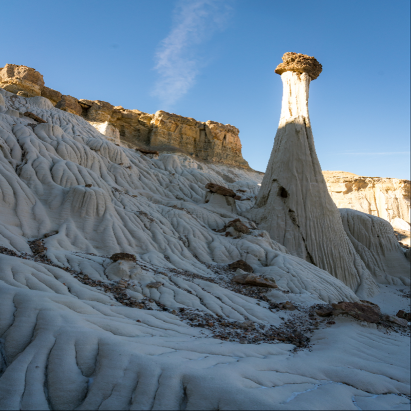 Southern Utah and Arizona's White Ghost (Wahweap Hoodoos)